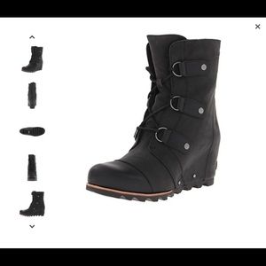 Sorel Womens Joan of Arctic Wedge Mid Boot